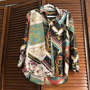 Zara Basic 90’s blouse